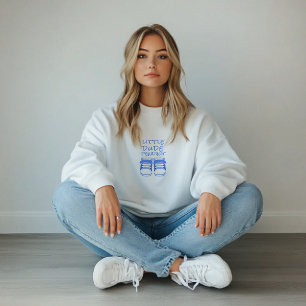 Camiseta Dia das Primeiras Mães Grávidas sapatos de bebê az