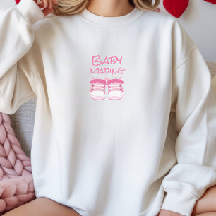 Camiseta Dia das Primeiras Mães Grávidas sapatos de bebê ro