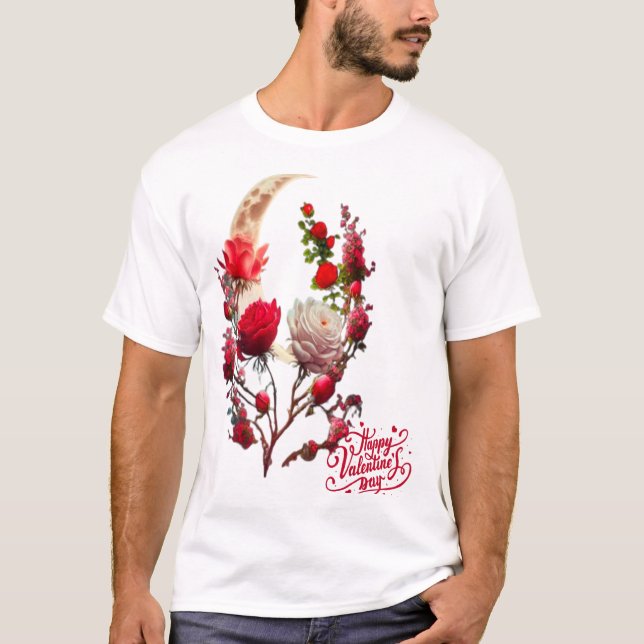 Camiseta Dia das rosas  (Frente)