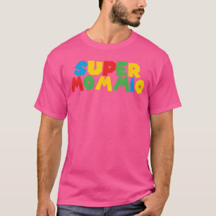 Camiseta Dia das Super Mulheres Gamer Mãe para Mães do Mari