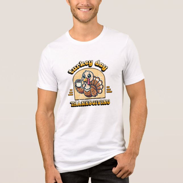 Camiseta dia de ação de graças (Frente)