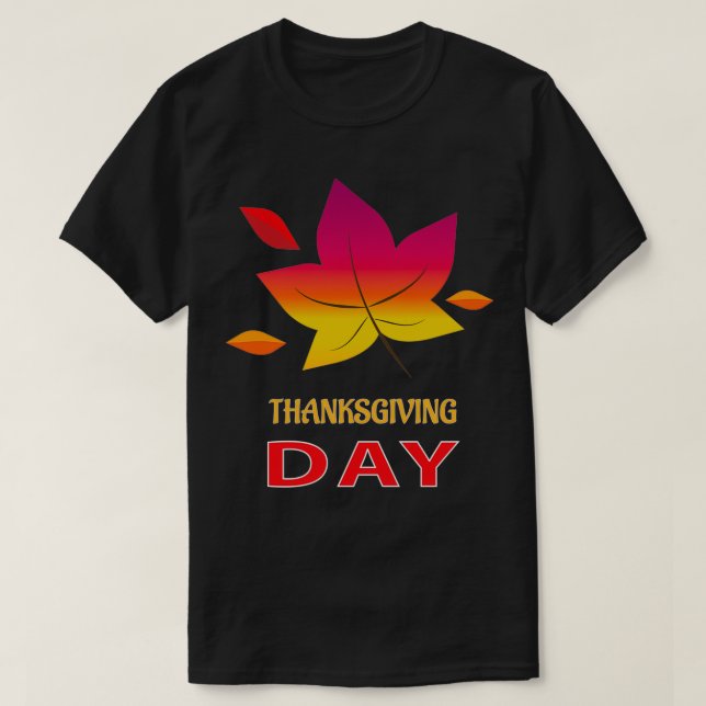 Camiseta Dia de Ação de Graças 9 (Frente do Design)