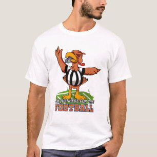 Camiseta Dia de Ação de Graças à Turquia Bowl Estou aqui pa