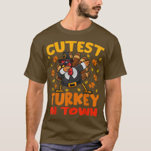Camiseta Dia De Ação De Graças Da Cidade Da Turquia, A Turq