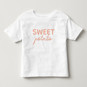Camiseta Dia de Ação de Graças das Crianças de Batata Doce