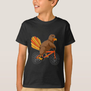 Camiseta Dia de Ação de Graças de Bike, Legal Bicicleta A