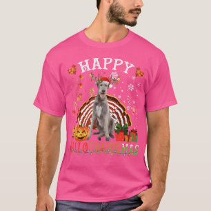 Camiseta Dia de Ação de Graças de Halloween Wolfhound X