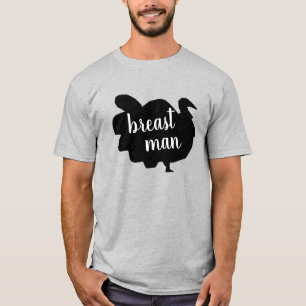 Camiseta Dia de Ação de Graças do Homem de Mama da Turqu