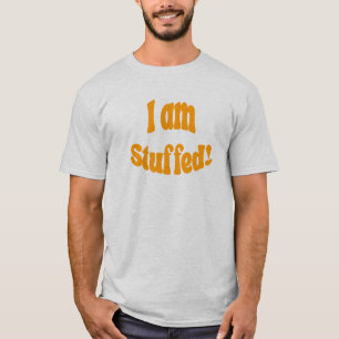 Camiseta Dia de Ação de Graças Eu sou Camisa-T Incheada