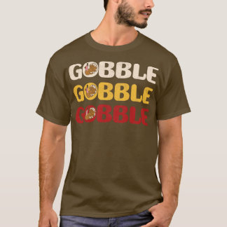 Camiseta Dia de Ação de Graças Feriado do Partido da Turqui