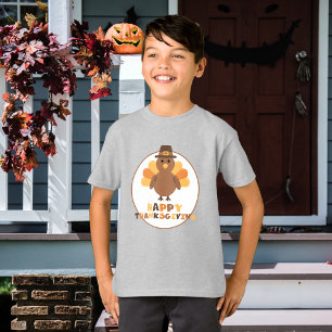 Camiseta Dia de Ação de Graças Fofo Feriado do Peru