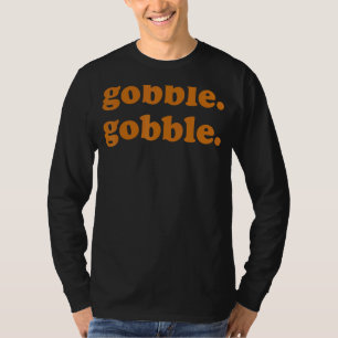 Camiseta Dia de Ação de Graças Gobble Gobble Trot