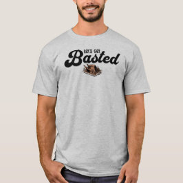 Camiseta Dia de Ação de Graças Vamos Regar o Peru