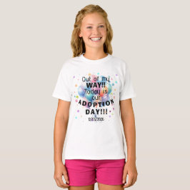 Camiseta Dia de Adoção 