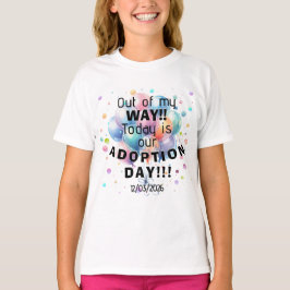 Camiseta Dia de Adoção
