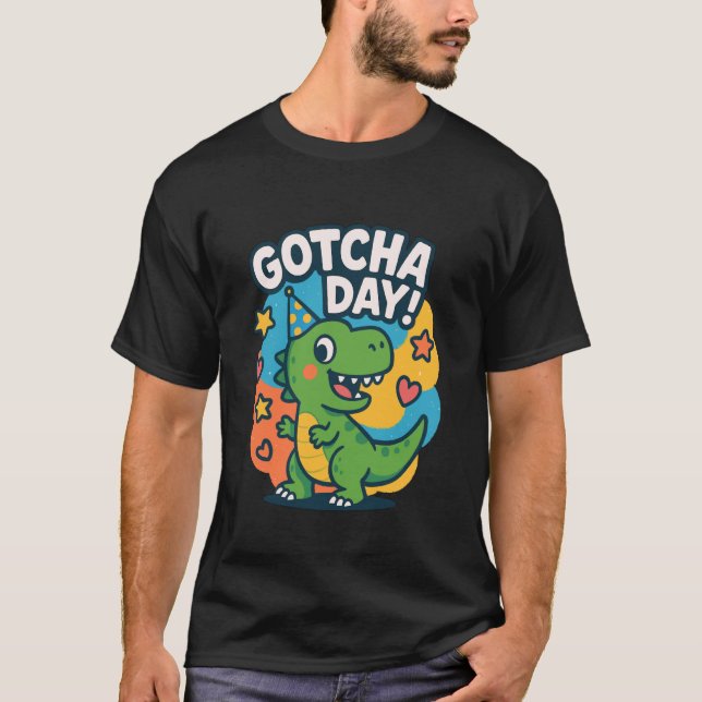 Camiseta Dia de Adoção Gotcha Forever Dia Gotcha (Frente)