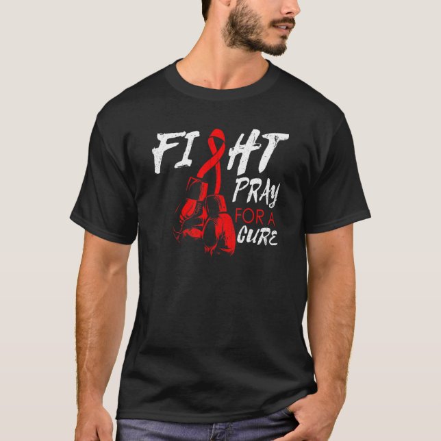 Camiseta Dia de Apoio à Consciência da Vih (Frente)
