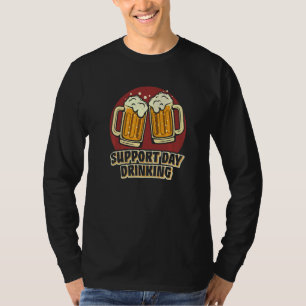 Camiseta Dia de Apoio ao Consumo de Cerveja Artesanal Retro