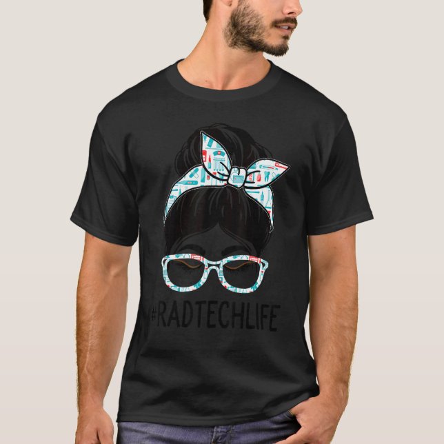 Camiseta Dia de Apreciação da Semana do Rad Tech Mulheres C (Frente)