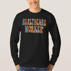Camiseta Dia de Apreciação do Groovy Vintage, trabalhador d
