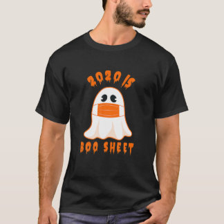 Camiseta Dia de as Bruxas engraçado 2020 Boo Sheet Ghost Co