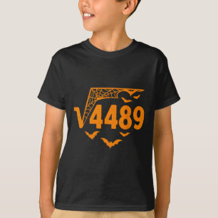 Camiseta Dia de as Bruxas engraçado 67 Teac Matemático Root