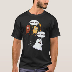 Camiseta Dia de as Bruxas engraçado Camping Smores S'mores