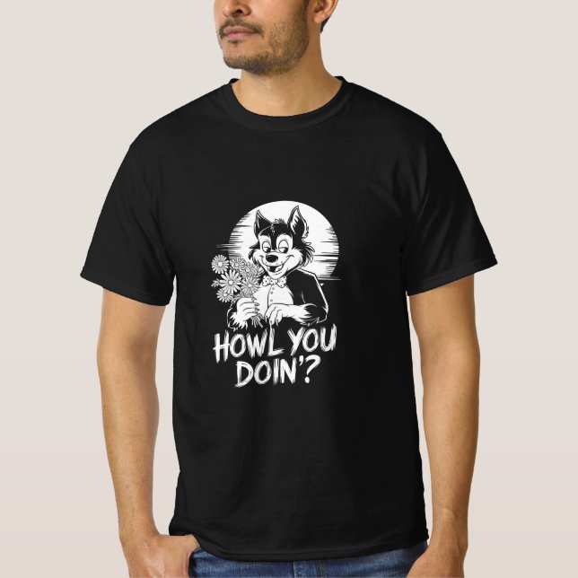 Camiseta Dia de as Bruxas engraçado Como Está? (Frente)
