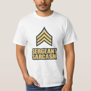 Camiseta Dia de as Bruxas engraçado Costume Idea Sargento S
