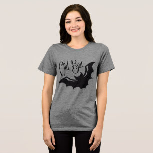 Camiseta Dia de as Bruxas engraçado Costume Old Bat