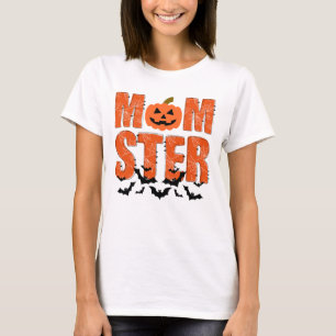 Camiseta Dia de as Bruxas engraçado da mãe de impulso