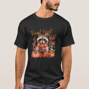 Camiseta Dia de as Bruxas engraçado de Abóbora de Garota Fe