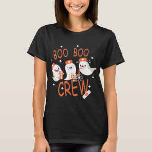 Camiseta Dia de as Bruxas engraçado de Boo Boo Boo Shirt H
