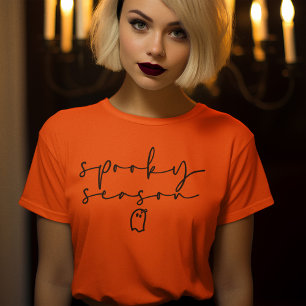 Camiseta Dia de as Bruxas engraçado de Boo Fantasma Cute da