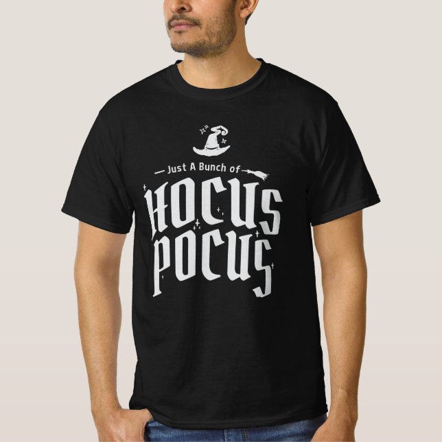Camiseta Dia de as Bruxas engraçado de Bruxa de Pocus do Ho (Frente)