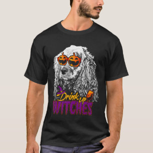 Camiseta Dia de as Bruxas engraçado de bruxas de beberem co