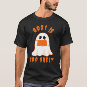 Camiseta Dia de as Bruxas engraçado de duas folhas 2021 Gh