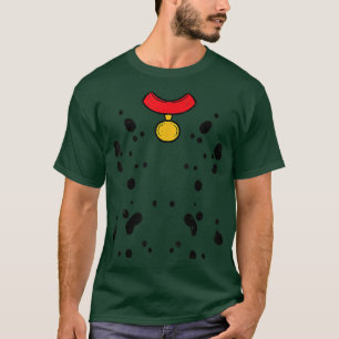 Camiseta Dia de as Bruxas engraçado de fantasia Dalmaciano 