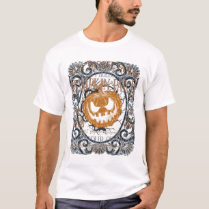 Camiseta Dia de as Bruxas engraçado de Fazenda de Abóbora S