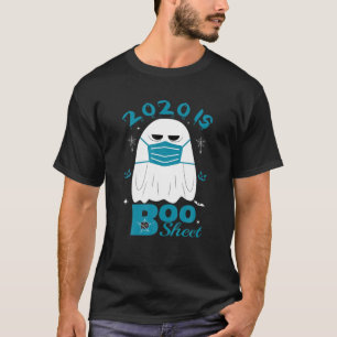Camiseta Dia de as Bruxas engraçado de máscara Ghost Ghos