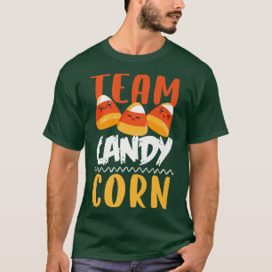 Camiseta Dia de as Bruxas engraçado de Milho Docente Assust