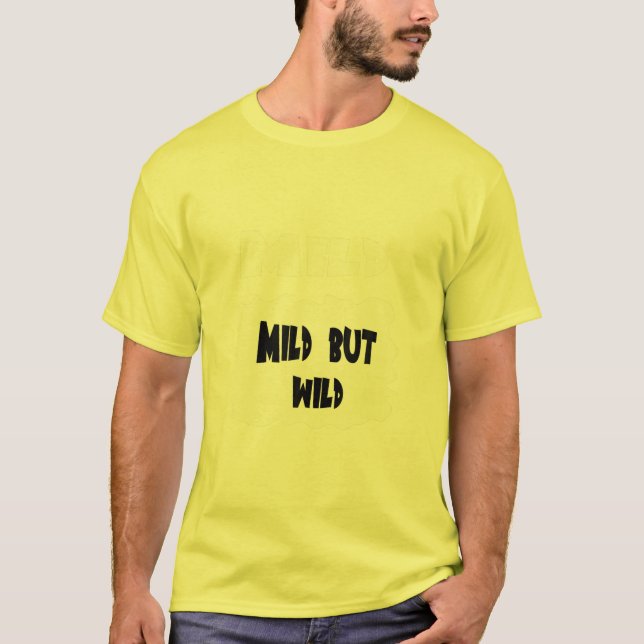 Camiseta Dia de as Bruxas engraçado de molhos quentes MILD  (Frente)