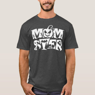 Camiseta Dia de as Bruxas engraçado de Monstro da Mãe Mamãe