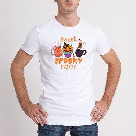 Camiseta Dia de as Bruxas engraçado de Pai Doce Spooky