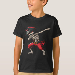 Camiseta Dia de as Bruxas engraçado De Rapazes Piratas De S