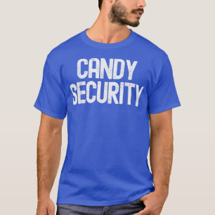 Camiseta Dia de as Bruxas engraçado de Segurança Candy Figu