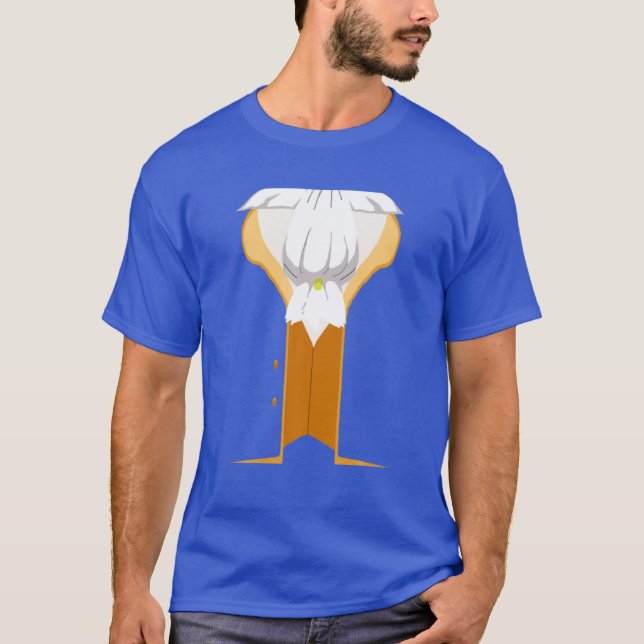 Camiseta Dia de as Bruxas engraçado do Príncipe Monstro - F (Frente)