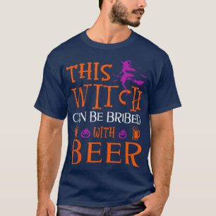 Camiseta Dia de as Bruxas engraçado Esta Bruxa Pode Ser Sub
