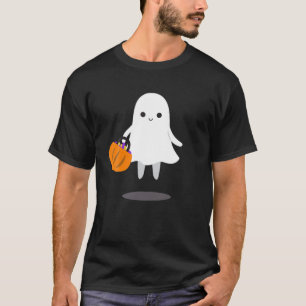 Camiseta Dia de as Bruxas engraçado - Fantasma Bonita