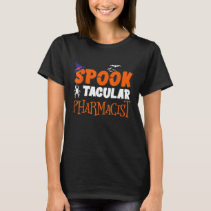 Camiseta Dia de as Bruxas engraçado Farmacêutico Spooktacul